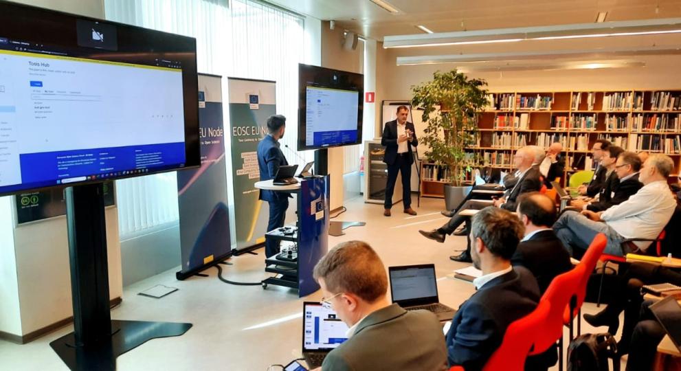 Technical Launch of the European Open Science Cloud (EOSC) EU Node Sets ...
